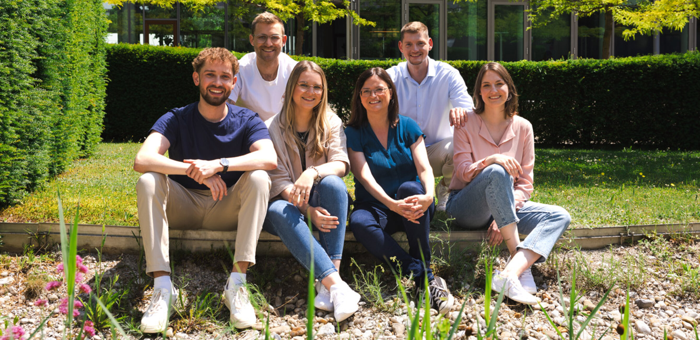 Foto vom Team beim Landkreis München