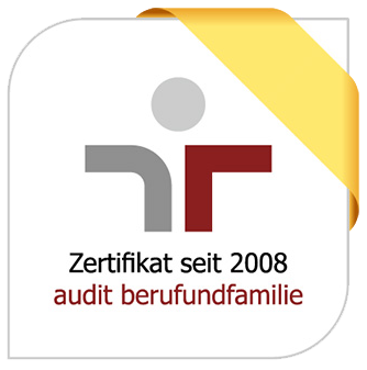 Zertifikat audit Beruf und Familie seit 2008